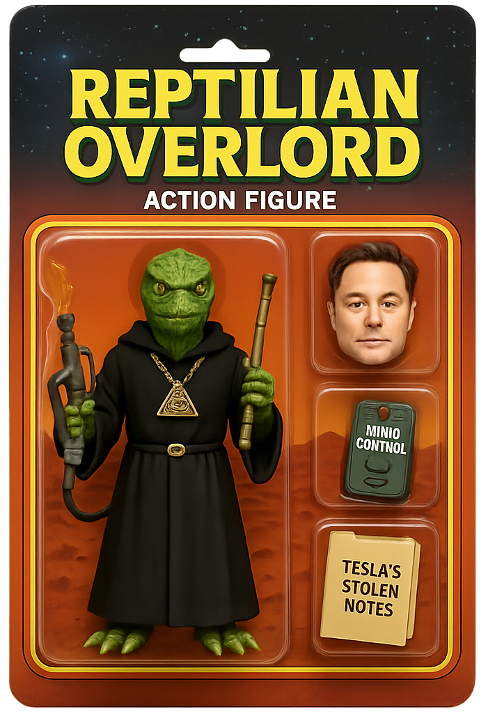 #XIII Reptilian Overlord Action Figure